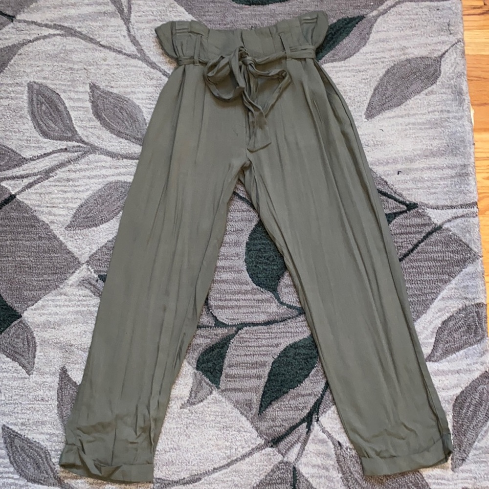 Womens Olive green trousers